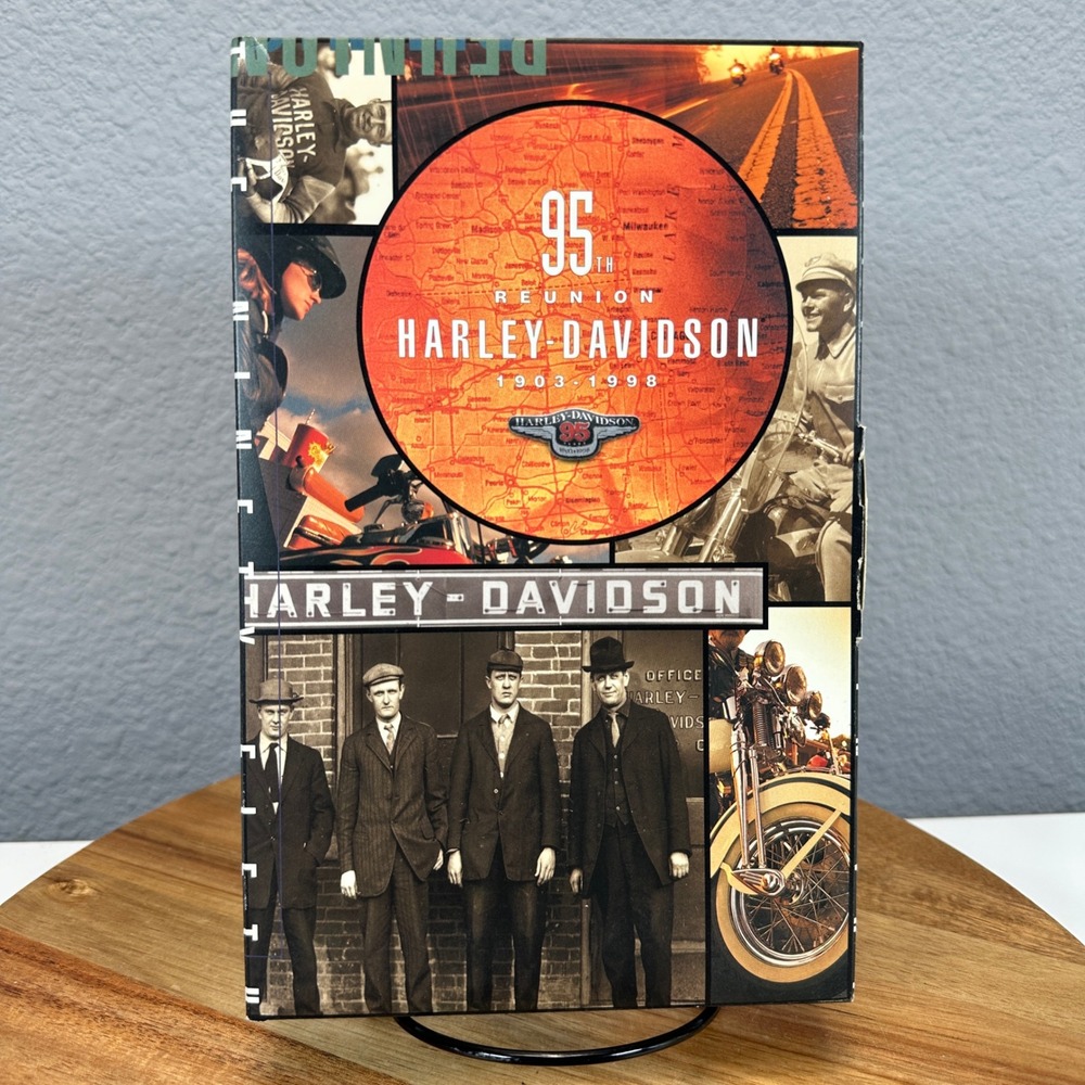 VTG Harley-Davidson 95th Anniversary Reunion 1903-1998 Commemorative Collector